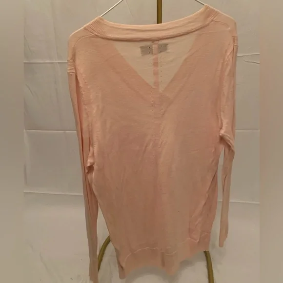 DUSTY rose Rag & bone lightweight sweater size small pink - Picture 3 of 6